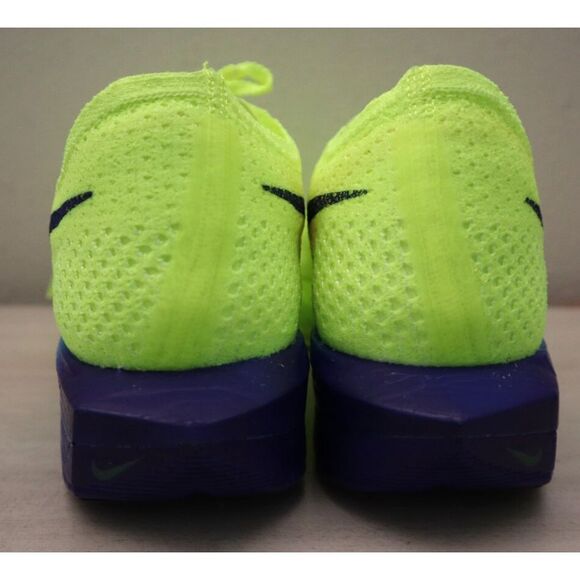 Nike DV4129-700 Men's 7.5 Women's Sz 9 Volt Yellow Vaporfly 3 Running Shoes - Picture 6 of 11